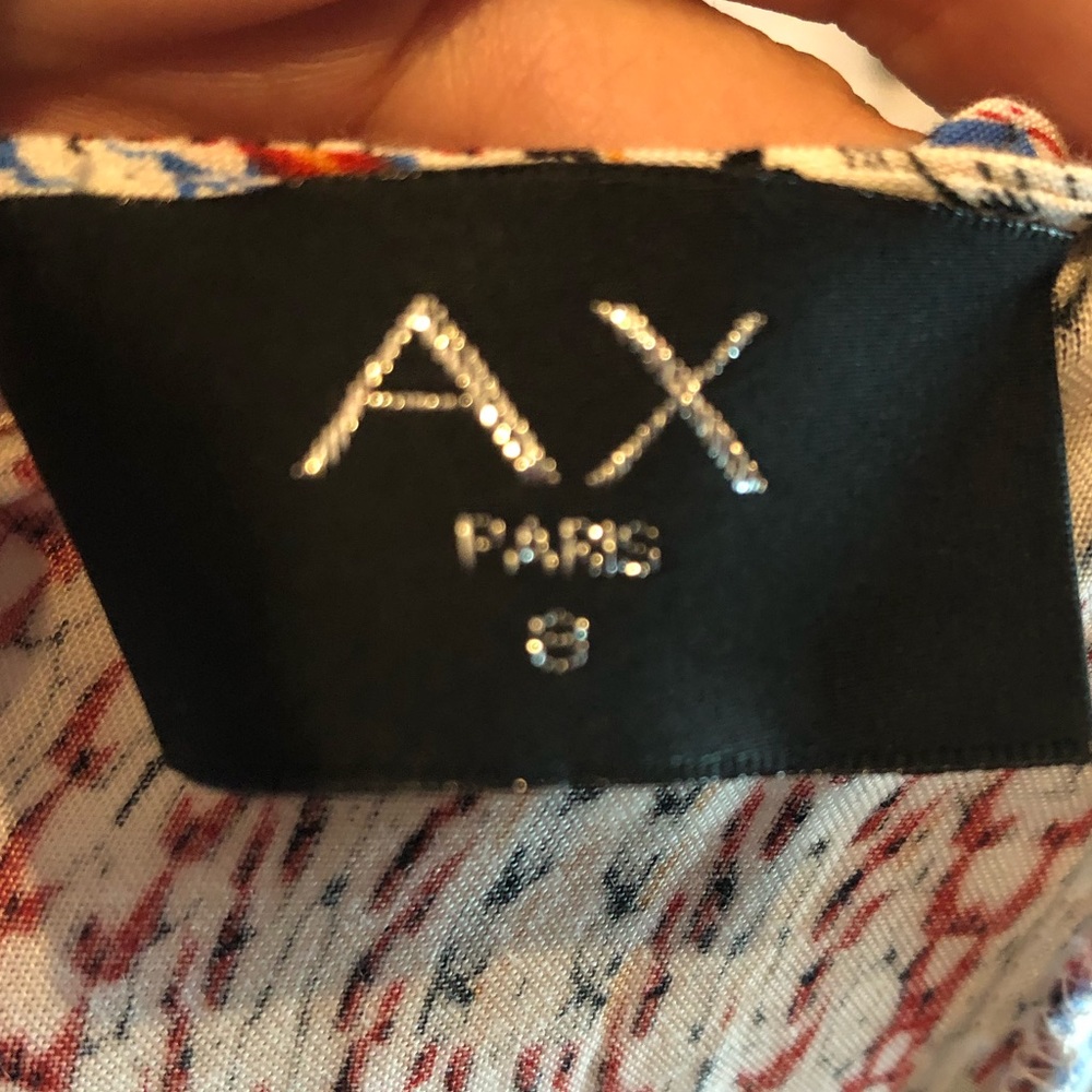 NWOT AX PARIS Short Sleeve Graphic Print Romper - Picture 7 of 7
